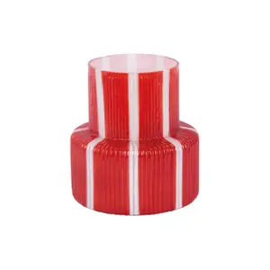 Vase Present Time Rayado Retro Wide image-0
