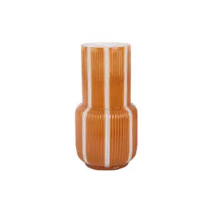 Vase Present Time Rayado Retro High
