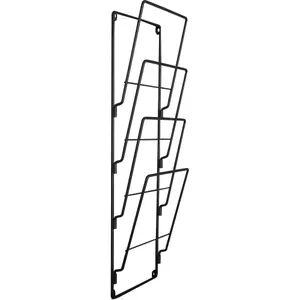 Magasinholder i ståltråd Present Time image-3