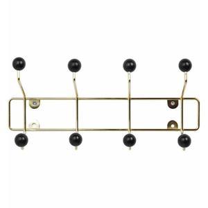 Hat rack with black balls Present Time Saturnus