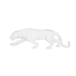 Πολυρητίνη αγαλματίδιο Present Time Origami Panther image-0