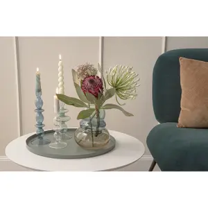 Round iron tray Present Time image-0