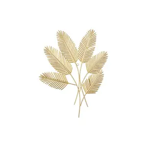 Metal wall decoration Present Time Beech Leaves image-0