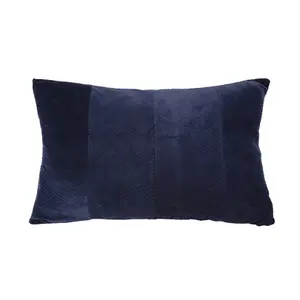 Samtkissen Present Time Ribbed image-0