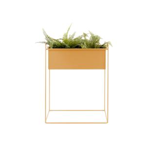 Straight metal planter Present Time Essence