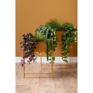 Straight metal planter Present Time Essence image-3
