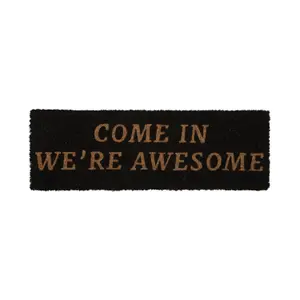 Fußmatte Present Time Come in We're Awesome image-0