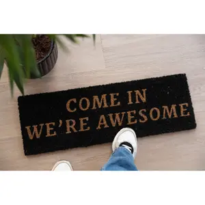 Fußmatte Present Time Come in We're Awesome image-1
