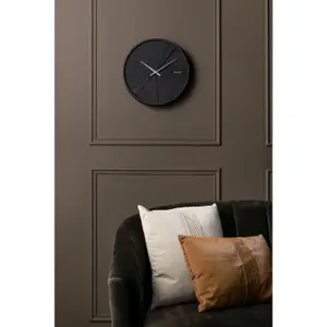 Coussin carré cuir Present Time Look image-2