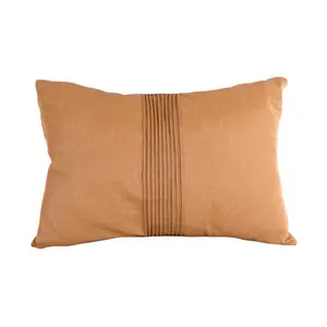 Cojín rectangular de cuero Present Time Look image-0