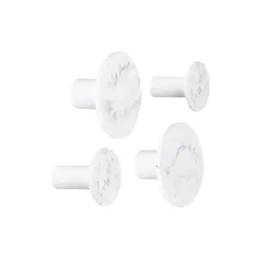 Garderobenhaken aus Polyresin Present Time Marble Look image-0