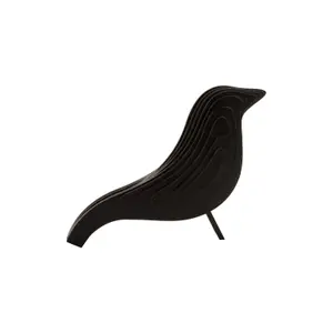 Figurine bird silhouette mdf Present Time Small image-0