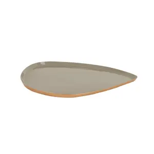 Tablett aus emailliertem Eisen Present Time Mila Medium image-0