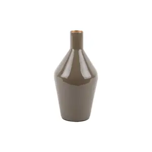 Metal bottle vase Present Time Ivy image-0