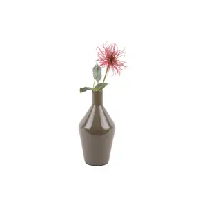 Metal bottle vase Present Time Ivy image-1