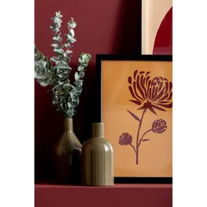 Metal bottle vase Present Time Ivy image-2