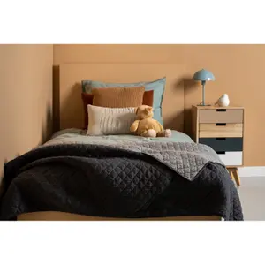 Statue led petite en porcelaine Present Time Fat Bird sitting image-2