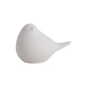 Statue led petite porcelaine Present Time Fat Bird image-0