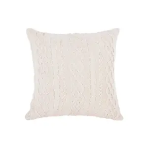 Cuscino in maglia ritorta Present Time Cable image-0
