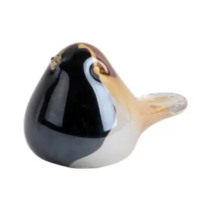 Glass statue Present Time Fat Bird image-0