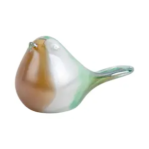 Glass statue Present Time Fat Bird image-0