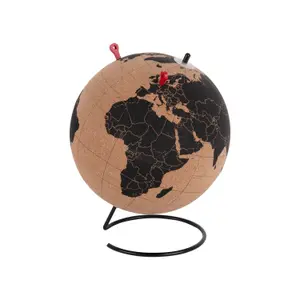 Large cork globe Present Time image-0