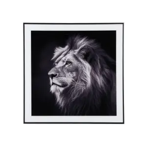 Κορνίζα γυαλί Present Time Lion image-0