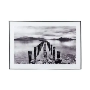 Large glass photo frame Present Time Poles in Water image-1
