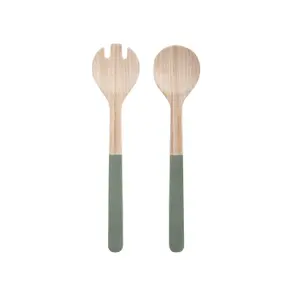 Salatbestik i bambus Present Time Puro image-0