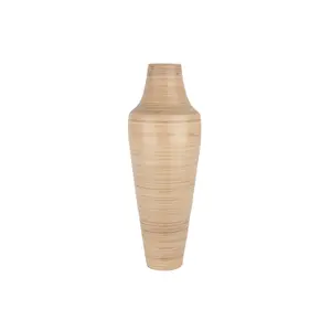 Bamboo decoration vase Present Time Casto image-0