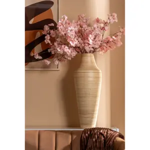 Bamboo decoration vase Present Time Casto image-1
