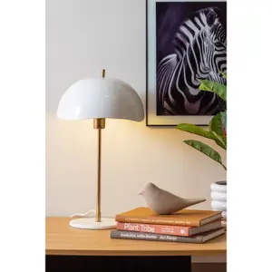 Tischlampe Leitmotiv Waved Dome image-1