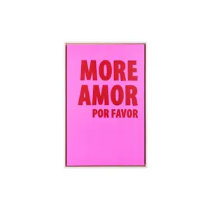 Wall decoration Present Time More Amor Por Favor image-0