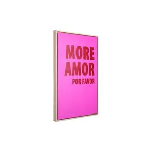 Wall decoration Present Time More Amor Por Favor image-1