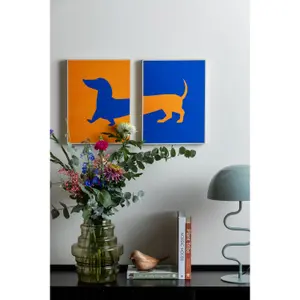 Wall decoration set Present Time Dachshund image-3