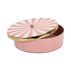 Storage box Present Time Candy Swirl Round Large image-1