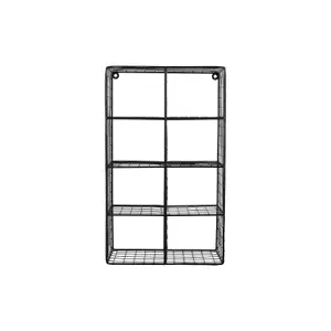 Vägghylla med fack Present Time Reja image-0