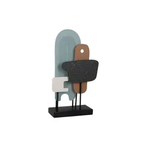 Small abstract art figurine Present Time image-1