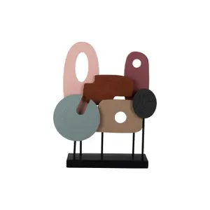 Medelstor abstrakt skulptur Present Time image-0