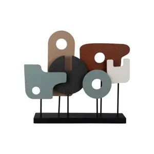 Statuette art abstrait grande Present Time image-0