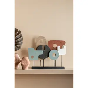 Statuette art abstrait grande Present Time image-2