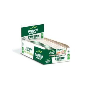 Muestra 20 barras de energía Punch Power Rawbar Noisettes cacao image-1