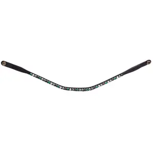 p701-zwem-stirnband-fur-pferd-presteq-shinebright-zwart-emerald