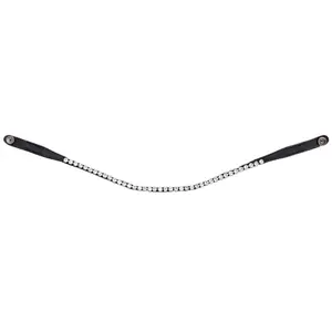 p701-zwziw-stirnband-fur-pferd-presteq-shinebright-zwart-zilverwit