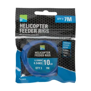 Bas de ligne Preston Helicopter Feeder Rigs (x3) image-2