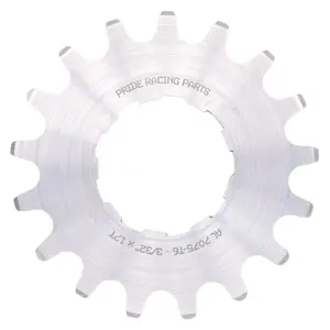 Stainless steel sprocket Pride Racing Spiral V2 - Al 7075