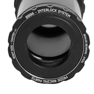 Stainless steel bottom bracket Pride Racing bb86 Interlock image-1
