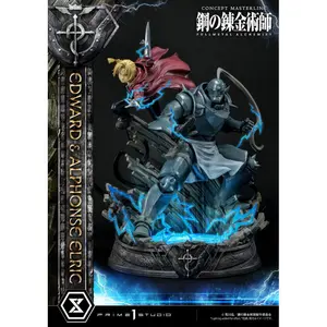 Figurine Prime 1 Studio Fullmetal Alchemist 1/6 Edward & Alphonse Elric image-0