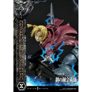 Figurine Prime 1 Studio Fullmetal Alchemist 1/6 Edward & Alphonse Elric image-2