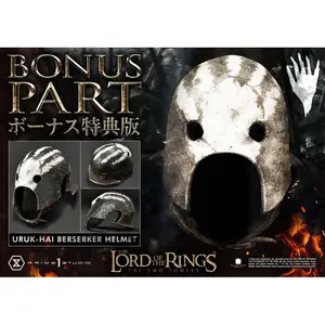 Lord of the Rings figurine: the two bonus towers version Prime 1 Studio Le Seigneur des anneaux Gimli image-1